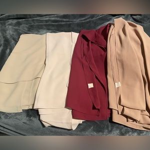 Veiled Collection Premium Chiffon Hijabs Istanbul, Tulum, Doha, Santorini